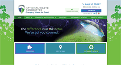 Desktop Screenshot of nationalwaste.com